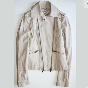 Leather Motorcycle/ Biker Jacket